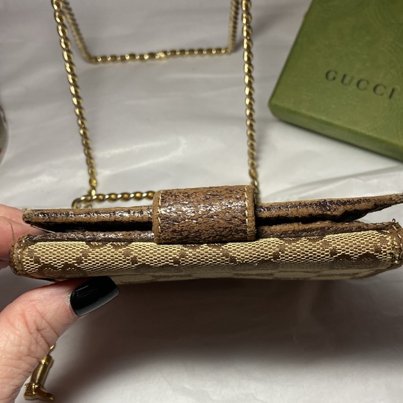 Gucci Vintage Rare wallet w/attached boot charm - Picture 14 of 16